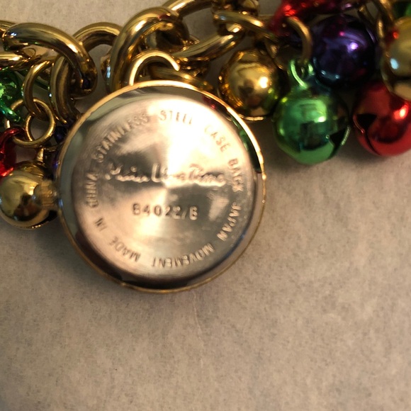 Stanley Gold Bracelet with Colorful Beads and Watch Charm - Picture 4 of 5